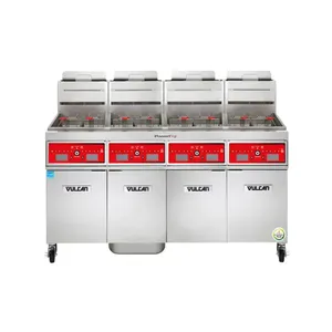 Soldes Exceptionnelles : Friteuse Commerciale à Gaz Haute Efficacité 4TR85CF PowerFry3 de 50 lb avec (4) Bacs, Fonctionnant sur Batterie - Product Image 2