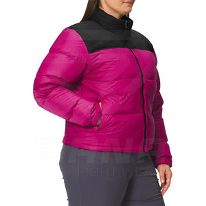 Hot Selling Customized Women's Winter Satin Gilet Puffer <b>Coat</b> Waterproof <b>Bubble</b> <b>Coat</b> Shearling Printed Techniques Thick Puffer - Product Image 6