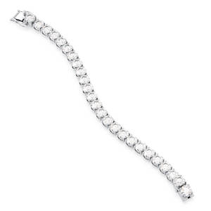 REYES Wholesale Price 925 Sterling <b>Silver</b> 30CT 7MM Moissanite Tennis <b>Bracelets</b> <b>for</b> Women Customized Fine Jewelry <b>for</b> Gifts - Product Image 3