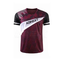 Jersey pakaian olahraga bola voli, 100% kain poliester Logo warna kustom uniseks kualitas tinggi layanan OEM terbaik dewasa