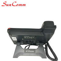 Téléphone IP VoIP pour hôtel SC-2062-HPE 4,3 pouces avec 8 lignes SIP, PoE, interphone vocal, garantie 1 an, 30 touches DSS