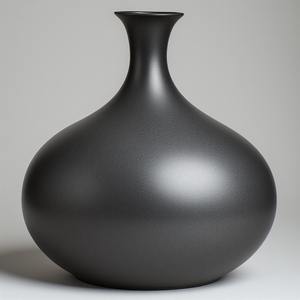 Vase décoratif en métal poli brillant parfait pour l'arrangement floral saisonnier élégant et les maisons élégantes - Product Image 5