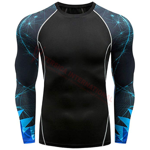 Camiseta de Manga Larga Unisex de Alta Calidad, Transpirable, de Nailon y Elastano, para BJJ y MMA, Personalizable - Product Image 6