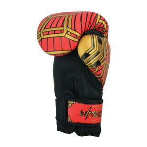 Guantes de Entrenamiento de Boxeo Profesionales de Cuero, Diseño Personalizado, Capa Protectora, Cierre de Gancho y Bucle, Correa de Muñeca Ajustable Ligera - Product Image 5