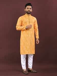 Semi-lin attrayant avec impression numérique Kurta Pajama exportateur mondial et fournisseur de Surat au taux le plus bas - Product Image 2