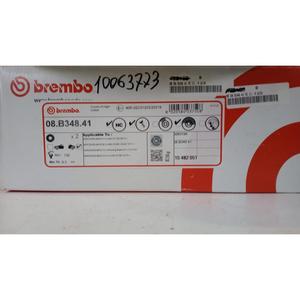Paire de disques de frein arrière MERCEDES Classe A (W176) (12>18) 08.B348.41 Essence - Product Image 3