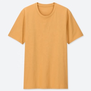 Vêtements pour hommes de qualité T-shirt en jersey 100% coton à manches courtes T-shirt d'été solide et respirant Service OEM disponible - Product Image 5