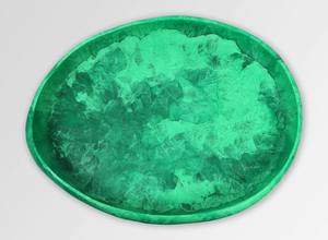 Plateau de service en résine fait main pour la maison ou les fêtes, ustensiles de cuisine en polyrésine, plat à fruits ou à légumes, plateau de service - Product Image 6