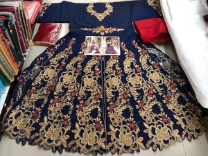 ชุดเดรสผ้าไหมทาเฟตตาปักลายสำหรับผู้หญิงชุดแฟนซีสง่างามเหนือกาลเวลา - Product Image 6