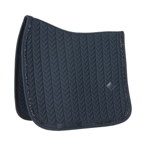 Manta de Silla de Montar Acolchada de Lana de Alta Gama con Cordón de Primera Calidad |   Acolchado de Diamantes, Relleno de Espuma, Colores y Tamaños Personalizados - Product Image 1