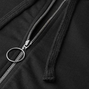 Sudaderas lisas en blanco con capucha de algodón orgánico de alta calidad, estilo ajustado cómodo con logotipo frontal personalizado para hombres y mujeres - Product Image 2