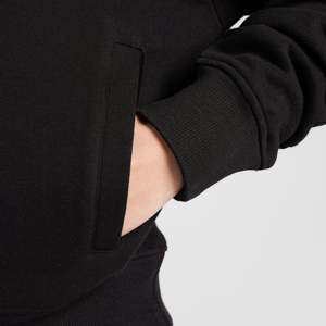 Sudadera Informal Esencial de Otoño, Estilo Deportivo, Transpirable, Color Negro - Product Image 6