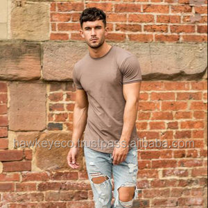 T-shirt vierge en gros 2025 – Personnalisation 100 % coton avec impression de logo sur l'ourlet pour t-shirts unis - Product Image 2