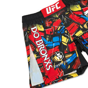 Short de boxe UFC Oliveira pour homme, entraînement de combat, compétition, 4 points, respirant, extensible, logo frontal, décontracté, léger, séchage rapide - Product Image 5