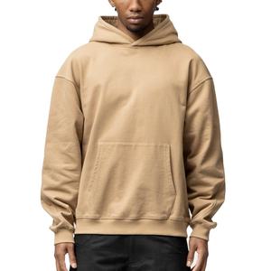 2025 sweat à capuche pour hommes pour printemps automne hip-hop ample décontracté hauts à la mode respirant basiques plaine teint pour l'hiver - Product Image 1