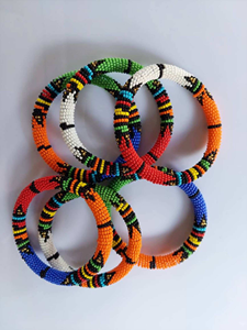 Pulseras de cuentas, venta al por mayor, cuentas de semillas de ganchillo, pulseras de cuentas en rollo, joyería de moda de MD Handicraft - Product Image 2