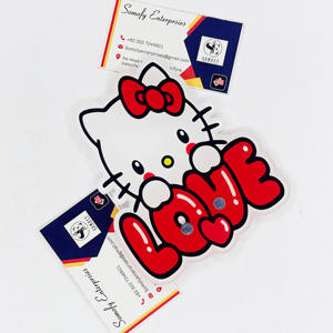 Herramientas de azulejo de pestañas de Hello Kitty Love Lash con logotipo personalizado de alta demanda, nuevo paquete sostenible, azulejos de pestañas cuadrados acrílicos, bonito acabado - Product Image 2