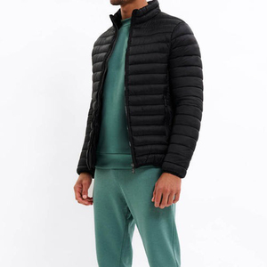 Veste de sport personnalisée pour hommes doudoune à bulles Nouveau design Veste d'hiver en duvet à fermeture éclair Vêtements décontractés Veste pour hommes de style extérieur - Product Image 4