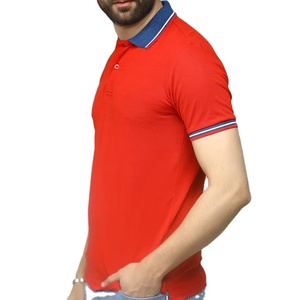 Jersey de algodón suave de alta calidad para hombre para camisetas de polo personalizables de talla grande comprimido para mayor comodidad precio bajo cómodo - Product Image 3