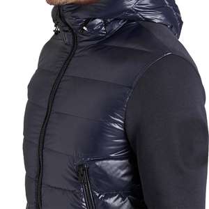 Veste matelassée hybride imperméable légère à manches longues et à fermeture éclair intégrale pour homme - Product Image 3