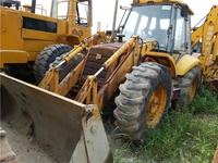 Niedrigere Arbeitszeiten Gebraucht Original jcb 4cx Bagger lader zum Verkauf mit großem Zustand Günstiger Preis zum Verkauf in Shanghai Yard