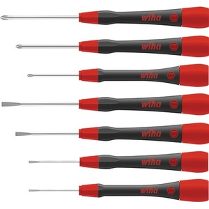 <b>Precision</b> <b>Screwdriver</b> <b>Set</b> 7-Piece Slotted/PH for WIHA 260 PK 701 - Product Image 1