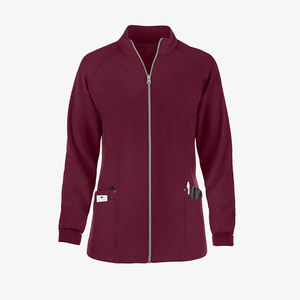Haute qualité femmes sweats à capuche infirmière uniforme échauffement infirmière gommage vestes nouveau Design mode femmes chaud unisexe infirmière polaire vestes - Product Image 3