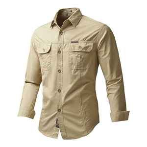 Ropa de Pesca Impermeable con Protección Solar UPF 50, de Spandex/Algodón, con Cierre de Botones, Transpirable y de Secado Rápido, Personalizable, Precio al por Mayor, Nueva Moda - Product Image 6