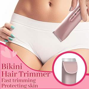 Rasoir électrique 2-en-1 double tête pour femme, recharge USB-C, tondeuse corporelle étanche avec tondeuse bikini pour le pubis, le visage, les aisselles et les jambes - Product Image 2