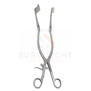 Retractores de retención automática Weitlaner, puntas romas, retractores quirúrgicos Weitlaner de acero inoxidable de calidad por instrumentos Surgiright - Product Image 3