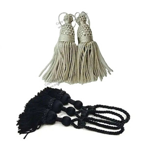 Fabricantes OEM de borlas de lingotes ceremoniales, borla hecha a mano, flecos de borlas - Product Image 2