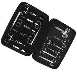 Juego de instrumentos quirúrgicos veterinarios básicos principales de acero inoxidable de la mejor calidad, Kit de cirugía general - Product Image 3