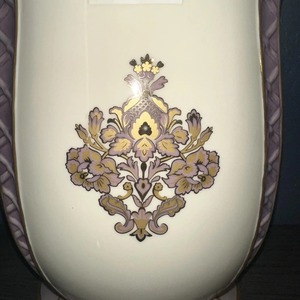 Metal <b>waste</b> bin With Beautiful Digital Printing with Brass Feet. - Product Image 2
