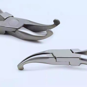 Appareils orthodontiques Pliage de fil dentaire Comment Pince 14cm Pince utilitaire coudée incurvée Instruments chirurgicaux dentaires en acier inoxydable - Product Image 5