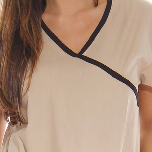 Precio al por mayor de secado rápido uniforme de salón superventas bajo MOQ cómodo uniforme de salón para la venta - Product Image 2