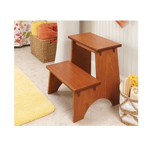 Taburete de Madera Moderno con Artesanía Minimalista, Perfecto para Decoración del Hogar, Ayuda en la Cocina y Soporte Diario - Product Image 3