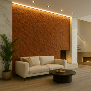 Granito rojo real de alta calidad con superficie martillada de arbusto de diseño rústico cortada a medida para aplicación de Villa Cliostones 9 - Product Image 1