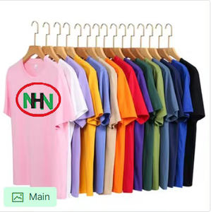 เสื้อยืดผู้ชายแบบทางการ ผ้าฝ้าย 100% ระบายอากาศได้ดี สั่งทำขายส่ง พร้อมสกรีนโลโก้เปล่า สีขาวดำ พิมพ์ลายซิลค์สกรีน - Product Image 2