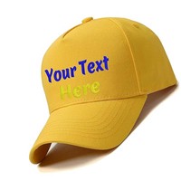 Casquette personnalisée Your Design Here Casquette de baseball personnalisée avec votre logo texte photo Casquettes de camionneur pour hommes et femmes