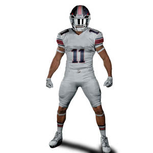 Conjunto de Uniforme de Fútbol Americano Personalizable 2025, Elegante, Bordado, Transpirable, de Manga Corta, con Transferencia Térmica, Tallas Grandes - Product Image 4