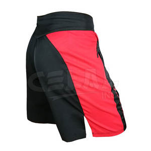 Pantalones cortos de entrenamiento MMA con logotipo personalizado, Shorts elásticos de sublimación - Product Image 4