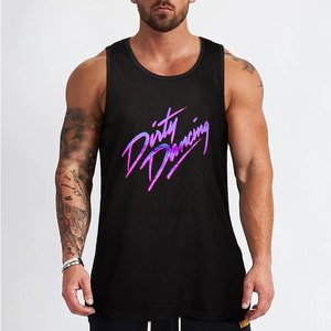 Dirty Dancing Logo Débardeur vêtements de sport hommes sans manches T-shirts pour hommes - Product Image 2