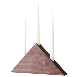 Portavelas de madera de primera calidad, portavelas de diseño ventajoso, portavelas de madera decorativo para suministros de Hotel - Product Image 2