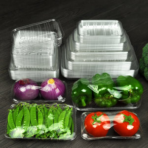 Take Away Disposable <strong>Large</strong> <strong>Plastic</strong> Fast Food <strong>Tray</strong> for Efficient Meat Fruit Meal Packing Blister Sealing for Egg Packing