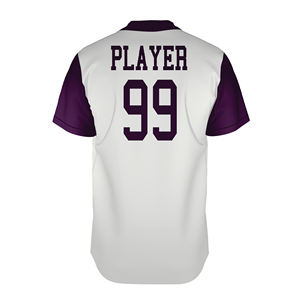 Uniforme de baseball d'équipe personnalisé Tissu à séchage rapide Boutonné Maillot de sport - Product Image 6