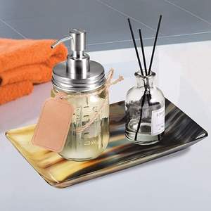 ถาดฮอร์นสำหรับตกแต่งทำมือแฟชั่นธรรมชาติคุณภาพสูงทำด้วยมืออุปกรณ์เสริมสำหรับจัดแสดงสินค้าหรูหราในราคาถูกที่สุด - Product Image 5