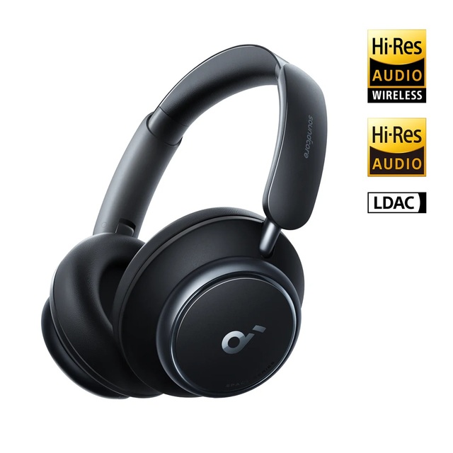 New Arrival Soundcore Space Q45  Long-Lasting Wireless/Wired Surround Sound Gaming Headphones Noise Cancelling Microphone