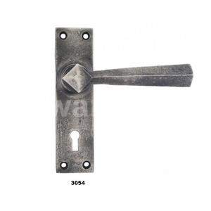 Vente chaude poignée de porte noir mat poignée de porte élégante et serrure pour la maison cuisine salle de bain hôtel et appartement porte utilisation - Product Image 4