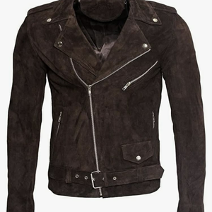 Chaqueta de Cuero Genuino Premium Personalizada al por Mayor para Hombre |   Chaqueta Clásica de Motociclista |   Ropa Exterior Personalizada OEM ODM - Product Image 1