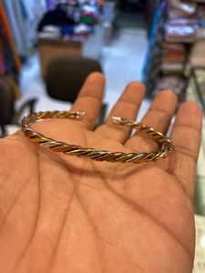 Handmade 3 Metal Fashion Bracelet-<b>Copper</b> Silver Brass <b>Bangle</b> for Gifts - Product Image 2